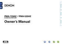 Denon PMA-520AE-720AE-Owners-Manual